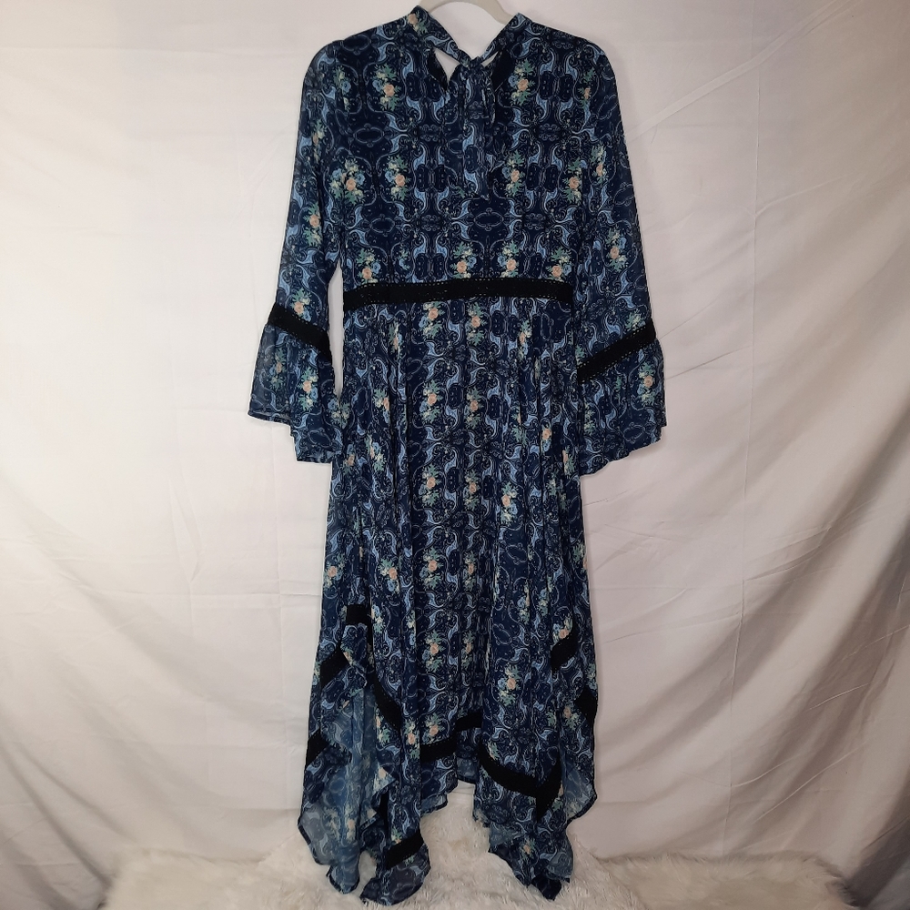 Modcloth blue floral dresses
